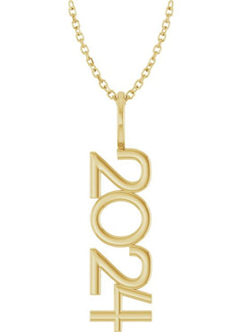 Sterling Silver 2021 Year Charm/Pendant