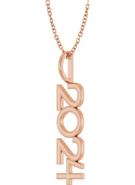 Sterling Silver 2021 Year Charm/Pendant
