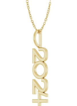 Sterling Silver 2021 Year Charm/Pendant