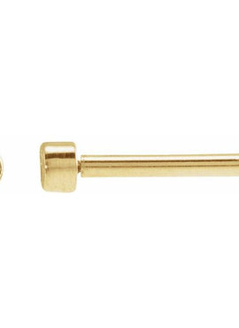 14K Rose Gold .02 CT Natural Diamond Earring