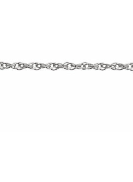 Sterling Silver 1.25 mm Rope Chain by the Inch