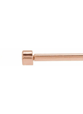 14K Rose Gold .02 CT Natural Diamond Earring