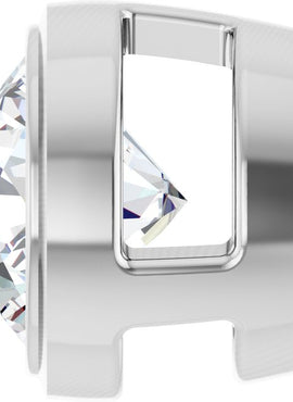 14K Rose Gold 1/4 CT Natural Diamond Slide Pendant