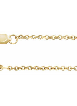 14K Rose Gold-Filled 1.5 mm Cable 16