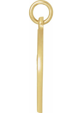 14K Yellow Gold 22 mm St. Joseph Medal