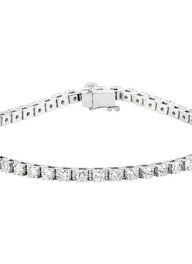 14K Yellow Gold 3 1/2 CTW Lab-Grown Diamond Line 7 1/4