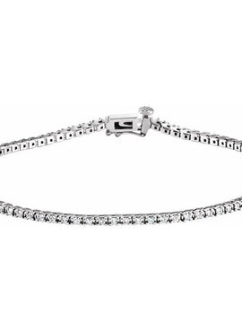 14K Rose Gold 7/8 CTW Natural Diamond Line 7 1/4