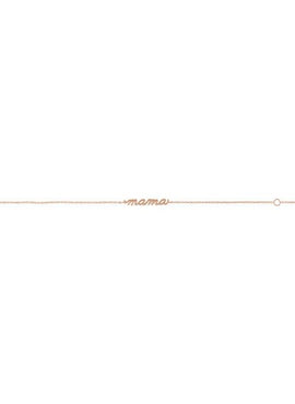 14K Yellow Gold Mama 6 1/2-7 1/2