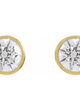 14K White Gold 1/5 CTW Natural Diamond Cocktail-Style Earrings