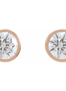14K White Gold 1/5 CTW Natural Diamond Cocktail-Style Earrings
