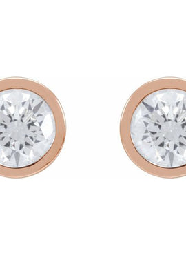14K White Gold 1/5 CTW Natural Diamond Cocktail-Style Earrings