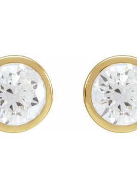 14K White Gold 1/5 CTW Natural Diamond Cocktail-Style Earrings
