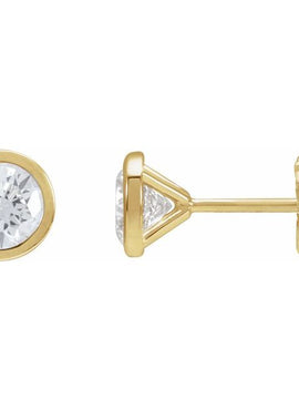 14K White Gold 1/5 CTW Natural Diamond Cocktail-Style Earrings
