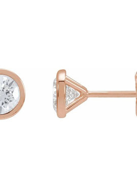 14K White Gold 1/5 CTW Natural Diamond Cocktail-Style Earrings