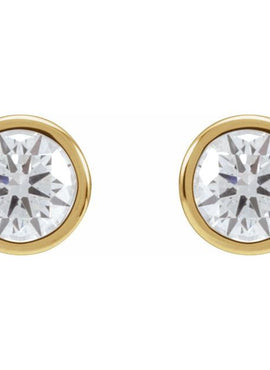 14K White Gold 1/5 CTW Natural Diamond Cocktail-Style Earrings
