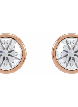 14K White Gold 1/5 CTW Natural Diamond Cocktail-Style Earrings