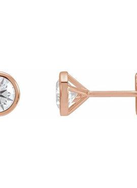 14K White Gold 1/5 CTW Natural Diamond Cocktail-Style Earrings