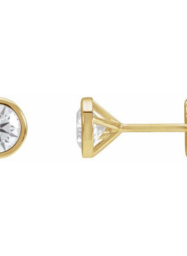 14K White Gold 1/5 CTW Natural Diamond Cocktail-Style Earrings
