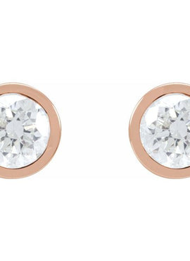 14K White Gold 1/5 CTW Natural Diamond Cocktail-Style Earrings