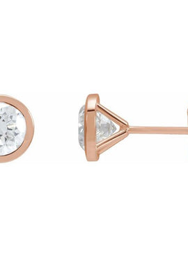 14K White Gold 1/5 CTW Natural Diamond Cocktail-Style Earrings