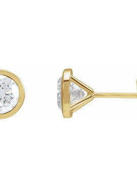 14K White Gold 1/5 CTW Natural Diamond Cocktail-Style Earrings