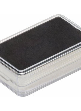 Actylic Stone Display Case with Reversible Black & White Insert