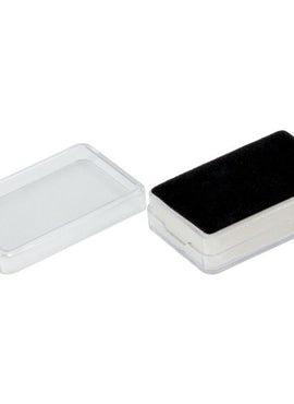 Actylic Stone Display Case with Reversible Black & White Insert