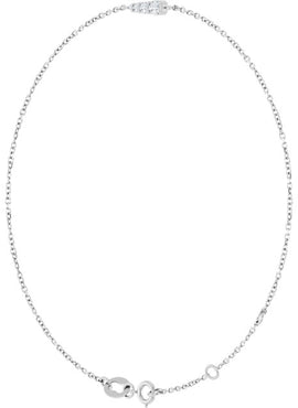 14K Rose Gold 1/10 Natural Diamond Graduated 6 1/2-7 1/2