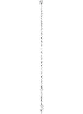 14K Rose Gold 1/10 Natural Diamond Graduated 6 1/2-7 1/2