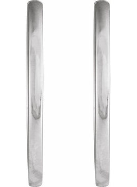 14K Yellow Gold Hinged 12.5 mm Hoop Earring