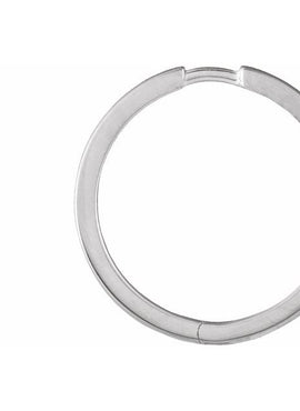 14K Yellow Gold Hinged 12.5 mm Hoop Earring