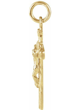 Sterling Silver Crucifix Pendant