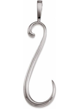 14K Yellow Gold Freeform Pendant