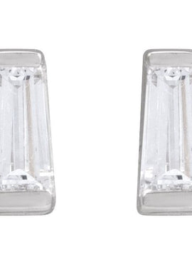 14K Yellow Gold .02 CTW Natural Diamond Channel-Set Earrings