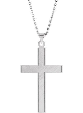14K Yellow Gold Cross Pendant