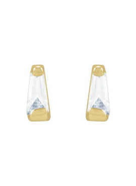 14K Yellow Gold .02 CTW Natural Diamond Channel-Set Earrings