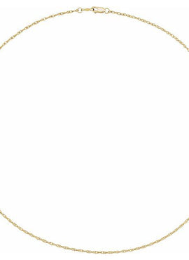 14K Yellow Gold 1.5 mm Rope 18