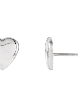 Sterling Silver Heart Earrings