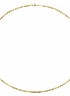 14K Yellow Gold 1.8 mm Rounded Box 7