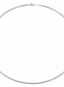 14K White Gold 2.6 mm Rounded Box 7