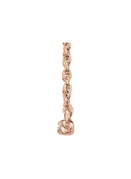 14K Yellow Gold 1/6 CTW Natural Diamond Bar 16-18