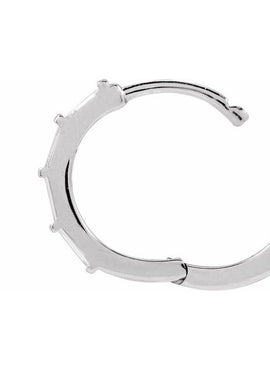 14K Yellow Gold 1/3 CTW Lab-Grown Diamond Hoop Earrings