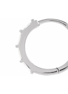 14K Yellow Gold 1/3 CTW Lab-Grown Diamond Hoop Earrings