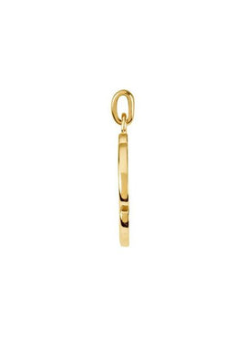 10K Yellow Gold 39x27 mm Maltese Cross