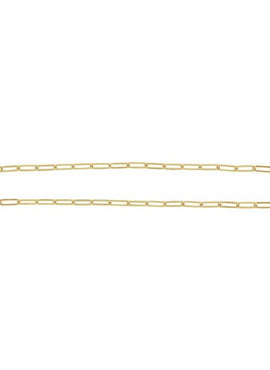 14K Yellow Gold 3.85 mm Paperclip-Style 7