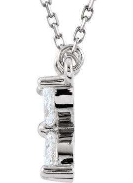 14K Yellow Gold 1/2 CTW Natural Diamond Floral 18
