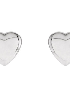 Sterling Silver Heart Earrings