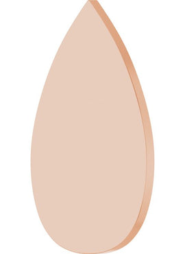 14K Yellow Gold 15 Gauge Teardrop Stamping without Eyelet