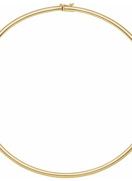14K Yellow Gold 4 mm Omega 16