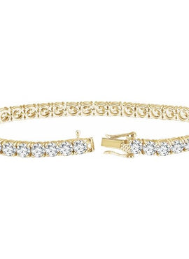 Sterling Silver Imitation White Cubic Zirconia 7